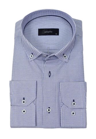 Erkek Klasik Piti Kare Tek Cepli Gömlek BGL-ST03904