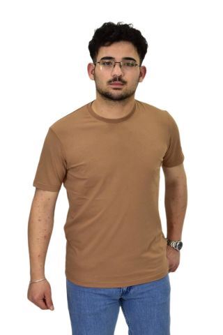 Erkek Sıfıryaka Düz Likra Süprem Tişört 4380 BGL-ST04528