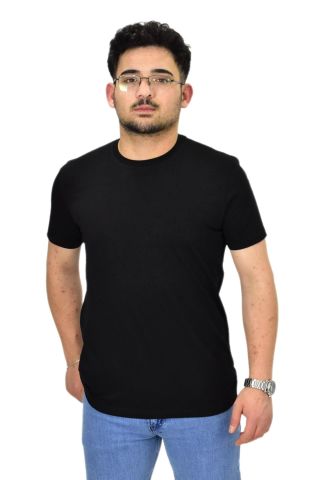 Erkek Sıfıryaka Düz Likra Süprem Tişört 4380 BGL-ST04528