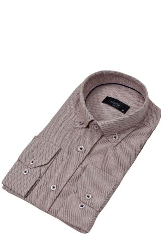 Erkek Klasik Tek Cepli Gömlek BGL-ST03903