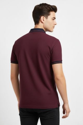 NAYKI ERKEK POLO YAKA JAKARLI T-SIHIRT 19068