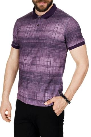 Erkek Polo Yaka Baskılı Tişört BGL-ST00530