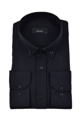 Erkek Klasik Tek Cepli Uzun Kol Gömlek BGL-ST04339