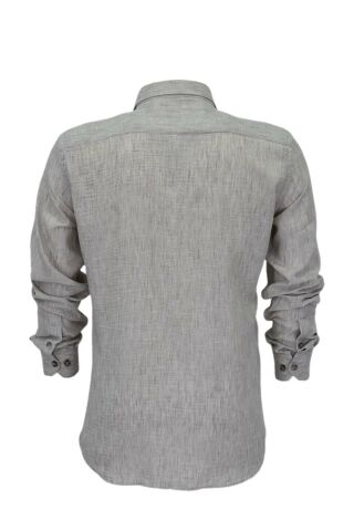 Erkek Yazlık Klasik Uzun Kol Gömlek 3819 BGL-ST04753