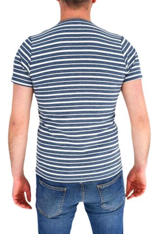 Erkek Sıfır Yaka Tişört T-750 BGL-ST01836