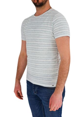 Erkek Sıfır Yaka Tişört T-750 BGL-ST01836