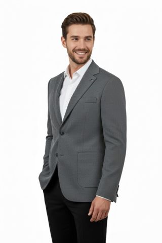 Erkek Tek Spor Ceket Çift Yırtmaçlı BGL-ST04979