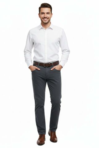 Erkek Regular Fit 5 Cep Kadife Pantolon 320 BGL-ST05054