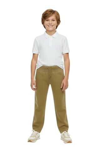 Erkek Çocuk Bej Rengi Eşofman Altı BGL-ST04888