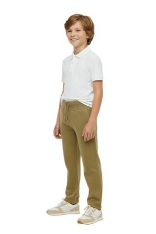 Erkek Çocuk Bej Rengi Eşofman Altı BGL-ST04888