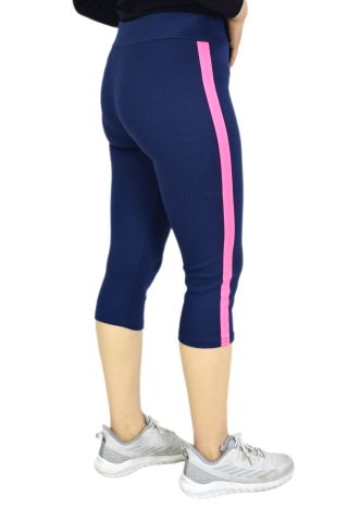 Kadın Kısa Spor Şeritli Tayt BGL-ST00645