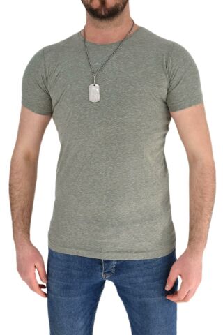 Erkek Sıfır Yaka Tişört T-530 BGL-ST01838