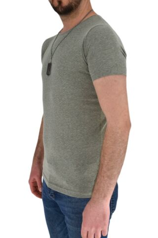 Erkek Sıfır Yaka Tişört T-530 BGL-ST01838