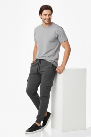 Erkek Kargo Cepli Manşetli Eşofman Altı 091 BGL-ST04783