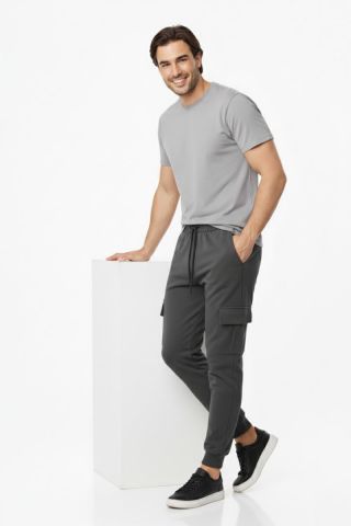 Erkek Kargo Cepli Manşetli Eşofman Altı 091 BGL-ST04783