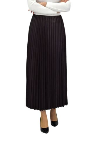 Kadın Piliseli Lastikli Etek  BGL-ST04244