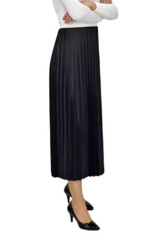 Kadın Piliseli Lastikli Etek  BGL-ST04244