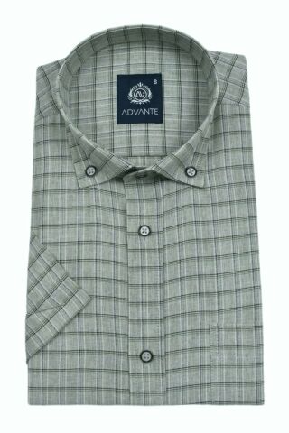 Erkek Klasik Kısa Kol Gömlek BGL-ST02997