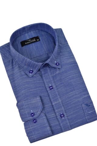 Erkek Klasik Tek Cepli Uzun Kol Gömlek BGL-ST04543