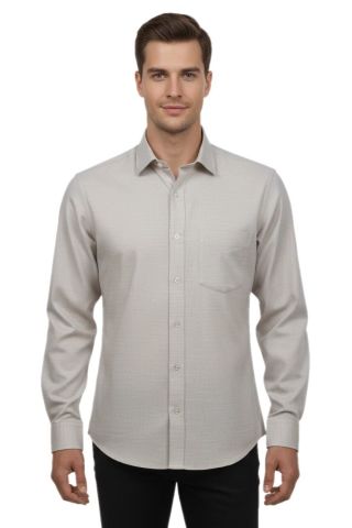 Erkek Klasik Uzun Kol Tek Cepli Gömlek BGL-ST04822