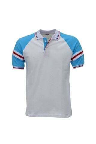 Kolej Kız Polo Yaka Tişört Anadolu Beyaz Aal BGL-ANDPK-6