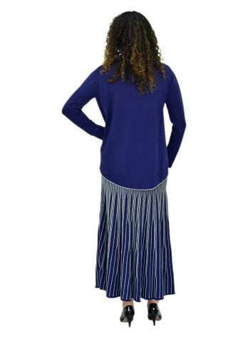 Kadın Merserize Kazak Etek Takım 140274 BGL-ST04078