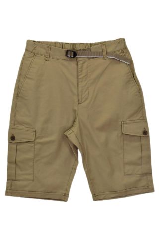 Erkek Kargo Cepli Kanvas Kapri Şort 1332 BGL-ST04762