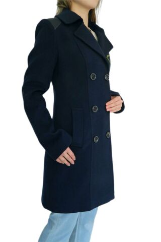 Bayan Deri Yamalı Kaban 44238