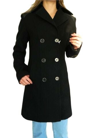 Bayan Deri Yamalı Kaban 44238