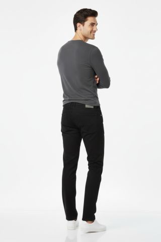 Erkek Siyah Kanvas Likralı Pantolon BGL-ST04890