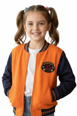 Kız Çocuk Turuncu Kolej Mont MNSIH02