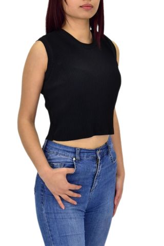 Kadın Askılı Fitilli Crop BGL-ST04298