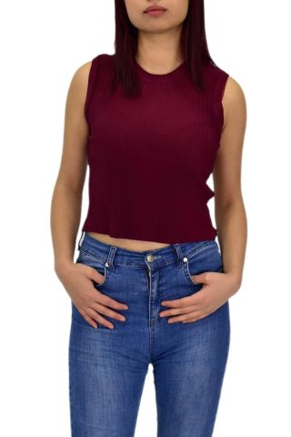 Kadın Askılı Fitilli Crop BGL-ST04298