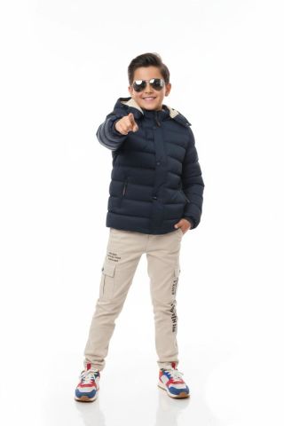 Erkek Çocuk Kapüşonlu Mont BGL-ST04885