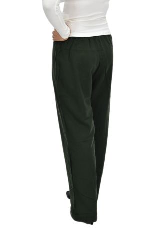 Kadın Beli Lastikli Bol Pantolon BGL-ST04216