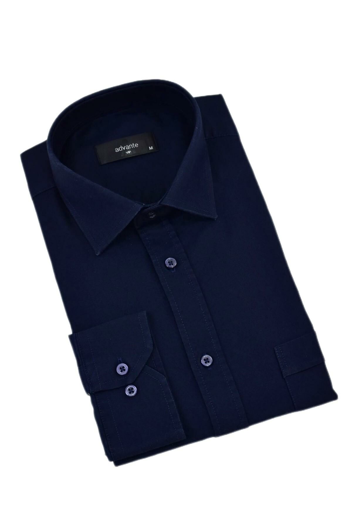 Erkek Klasik Tek Cepli Uzun Kol Gömlek BGL-ST04338