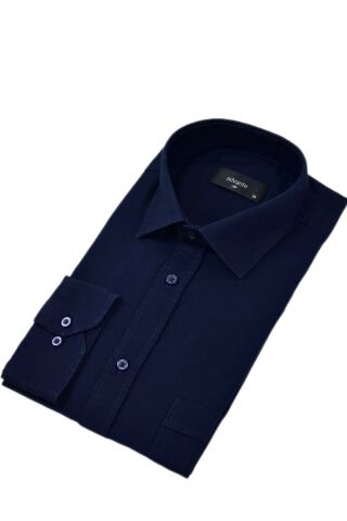 Erkek Klasik Tek Cepli Uzun Kol Gömlek BGL-ST04338