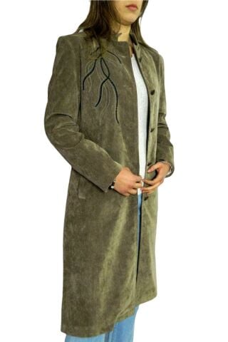 EFLATUN BAYAN KADİFE TUNİK EFL3149