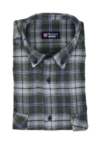 Erkek Pamuklu Kışlık Çift Cepli Kapaklı Gömlek BGL-ST03164