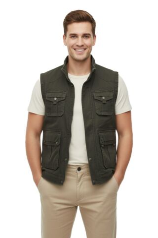 Erkek Kışlık İçi Peluş Spor Avcı Yelek 4100 BGL-ST04996