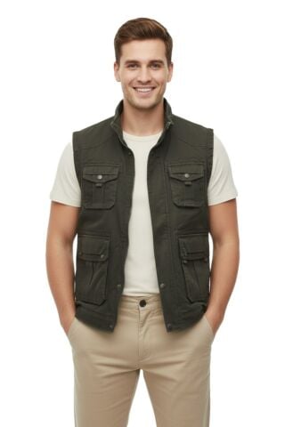 Erkek Kışlık İçi Peluş Spor Avcı Yelek 4100 BGL-ST04996