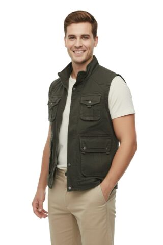 Erkek Kışlık İçi Peluş Spor Avcı Yelek 4100 BGL-ST04996