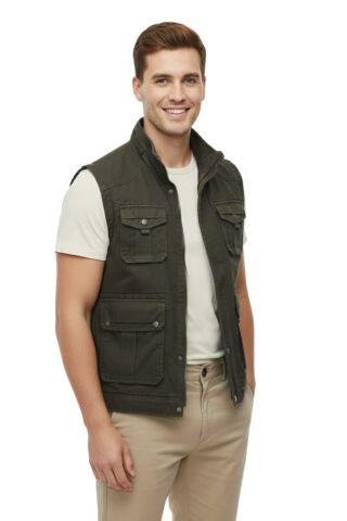 Erkek Kışlık İçi Peluş Spor Avcı Yelek 4100 BGL-ST04996