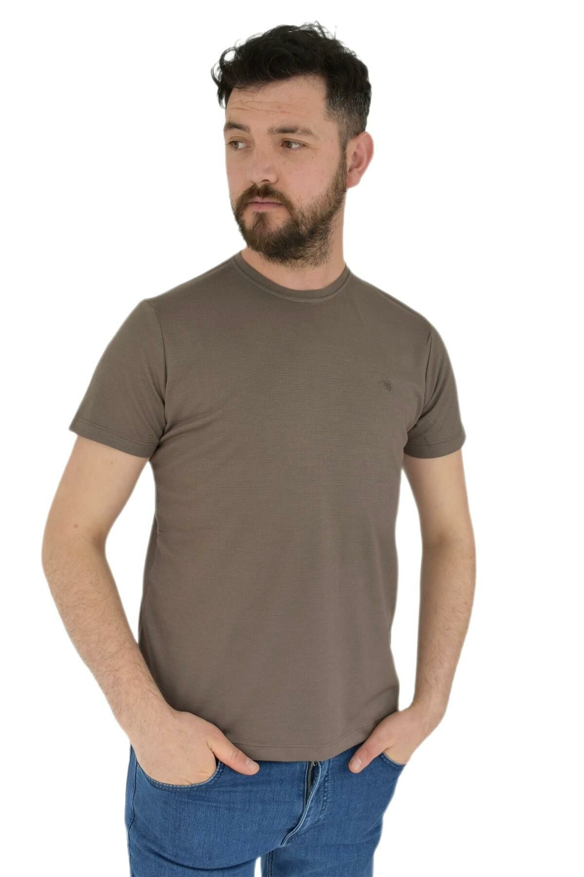 Erkek Sıfır Yaka Tişört Ottoman BGL-ST01890