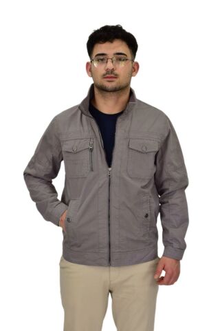 Erkek Mevsimlik Kanvas Spor Mont 8001 BGL-ST04369