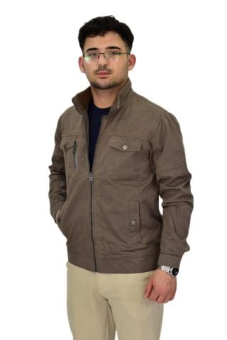 Erkek Mevsimlik Kanvas Spor Mont 8001 BGL-ST04369
