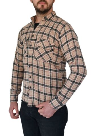 Erkek Kışlık Oduncu Silim Fit Çift Cepli Kapaklı Gömlek BGL-ST02262