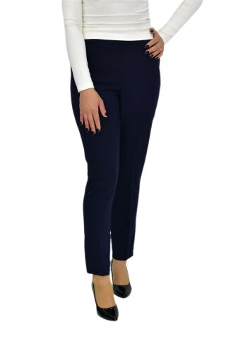 Kadın Paça Puntalı Beli Lastikli Kumaş Pantolon BGL-ST04323