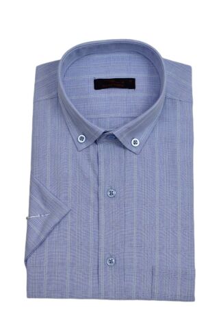 Erkek Klasik Kısakol Gömlek BGL-ST03827