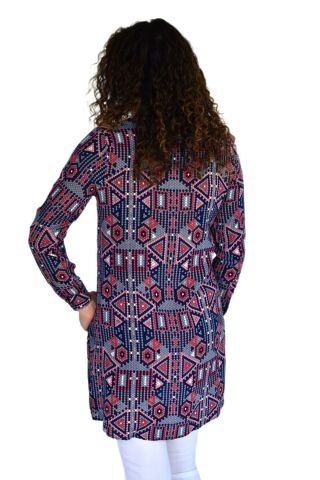 Kadın Nokta Desen Viscon Gömlek BGL-ST04242